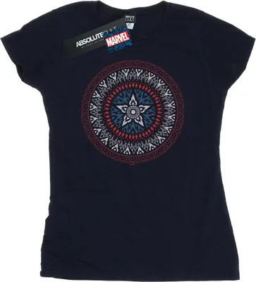 Produktbild von Marvel - T-Shirt für Damen BI34451 (XXL) (Marineblau)