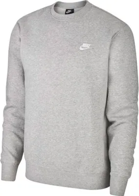 Produktbild von Nike M Nsw Club Crw Bb Ciemnoszary Wrzos/Biały L