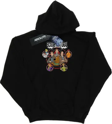 Immagine prodotto di Scoobynatural - Felpa con cappuccio per ragazzi BI11581 (140-146) (Nero)