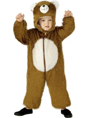 Produktbild von Bärenkostüm Kostüm Bär Tierkostüm Kinder Gr. 104 -110