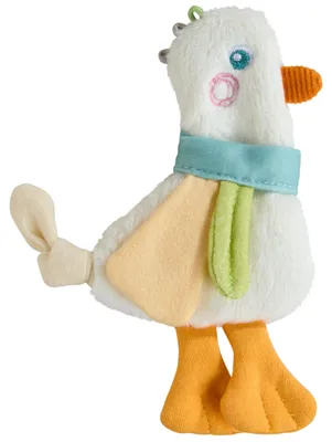 Productafbeelding van HABA Babywelt Rammelaar-knuffel Gans, artikelnummer 2014038001