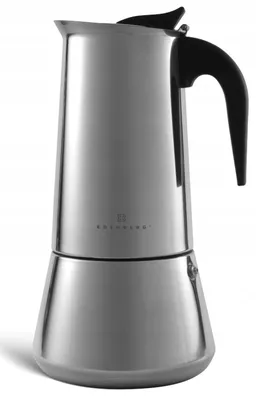 Zdjęcie produktu dla KAWIARKA ZAPARZACZ Do Kawy ESPRESSO 450ml 9 Filiżanek INDUKCJA Gaz 9305