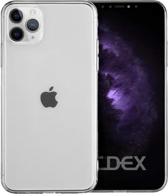 Obrázek produktu pro Pouzdro pro Apple iPhone 11 Pro, pevná silikonová zadní strana, průhledné