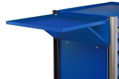 Image de Chariot à outils FORCE avec étagères 102104B en tôle d'acier