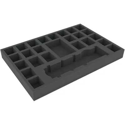 Productafbeelding van 42 mm schuimrubberen inlegstuk voor de Blood Bowl 2016 bordspeldoos