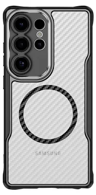 Immagine prodotto di Avizar, Hulle Galaxy S25 Ultra MagSafe Carbon Shockproof, Nero