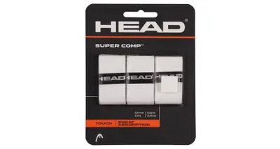 Zdjęcie produktu dla Owijka Super Comp overgrip tl. 05 mm biała 3 szt