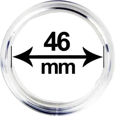 Obrázek produktu pro Kapsle (pouzdro) na mince, vnitřní průměr 46 mm