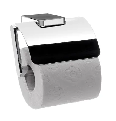 Produktbild von Toilettenpapierhalter Emco Trend chrom mit Deckel 020000102