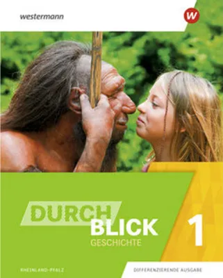 Obrázok produktu pre Durchblick Geschichte 1. Schulbuch. Für Rheinland-Pfalz