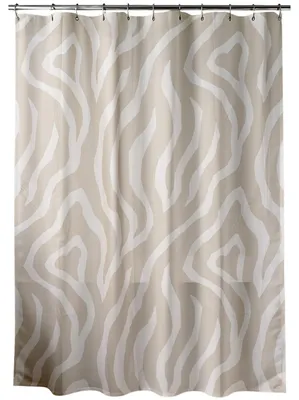 Produktbild von TENDNCE | Badvorhang - Duschvorhang - 180x180 cm - beige - Duschvorhangschirm - für Badezimmer - Dekorativ