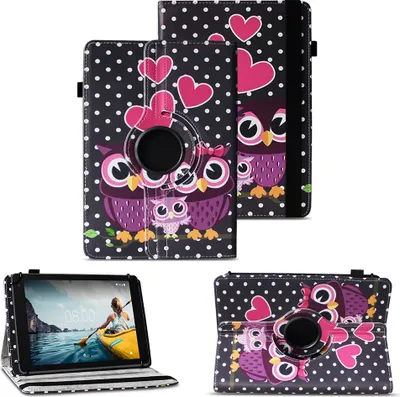 Produktbild von Schutzhülle für Tabwee Tablet T20 T50 T80 T90 W90 Hülle Tasche 360 Grad DrehbarFarben:Motiv 4