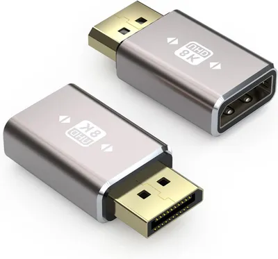 Productafbeelding van Displaypoort Koppeling - Adapter Verlenging - Beeld Kwaliteit - Verliesvrije Overdracht - 8K 60Hz - Metaal