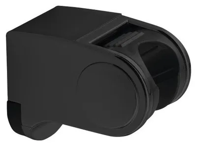 Produktbild von Aqualine Brausehalter, ABS / Schwarz matt