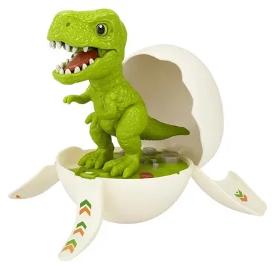 Obrázok produktu pre Malplay dinosaurie vajíčko na liahnutie dinosaura odpaľovacia dráha zelená 2v1 od 3 rokov Transformer