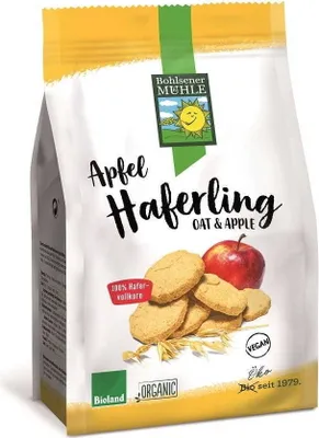Zdjęcie produktu dla APFEL HAFERKUCHEN125 g - BOHSLSENER MUEHLE