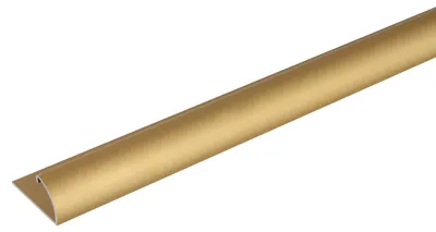 Zdjęcie produktu dla Alberts 476564 Profil zakończeniowy, aluminiowy, anodowany na kolor złoty, 1000 x 25 x 13 mm