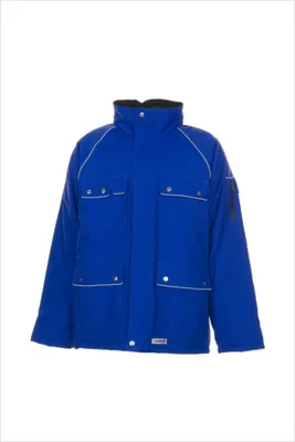 Produktbild von Planam Winterparka Canvas 320 Gr. M kornblau/kornblau
