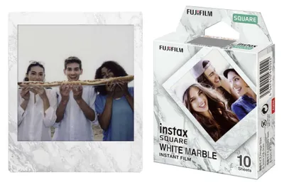 Produktbild von 1 Fujifilm instax Square Film white marble
