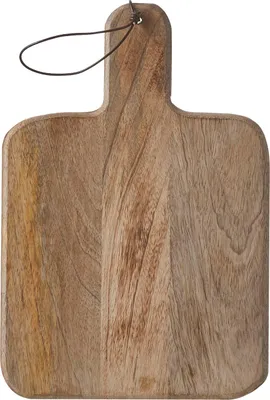 Produktbild von Mica Decorations Duko Servierbrett - L35 x B25 cm - 100%Mango Holz - Braun