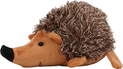 Immagine prodotto di Giocattolo con squeaker per cani a forma di riccio Super morbido peluche resistente ai morsi e interattivo per l'addestramento alla masticazione