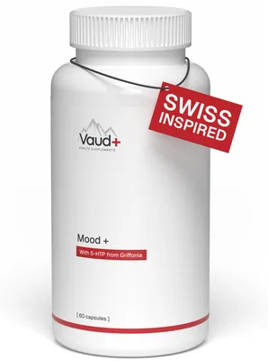 Produktbild von Vaud Mental Support - Mit natürlichem 5-HTP (Griffonia Extrakt) - Unterstützt mentale Balance, Stimmung und innere Ruhe - Natürliche Alternative
