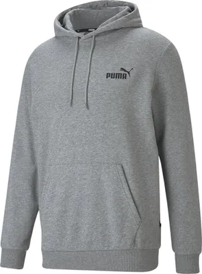 Image de Sweat à capuche Puma Ess Small Logo, gris, taille S, homme