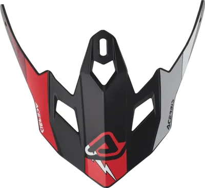 Produktbild von ACERBIS schwarze/rote Visier für Kinderhelm PROFILE