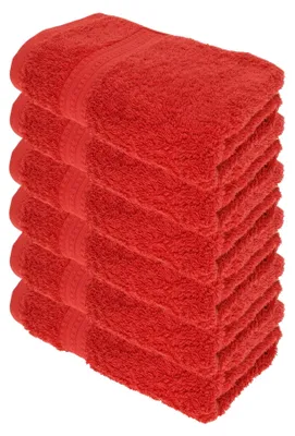 Produktbild von Julie Julsen BIO Handtuch-Set 6 Stk. 50x100 Bordeaux