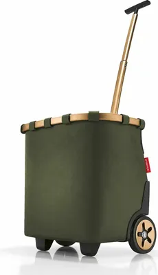 Zdjęcie produktu dla Reisenthel carrycruiser, Torba wózek, Zielony, Aluminium, Poliester, Wzór, 40 l, 420 mm