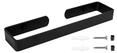Produktbild von Kasos Metall-Wandhänger 30 cm schwarz Loft