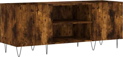 Obrázek produktu pro vidaXL Skříňka na talíře Smoked Oak 121x38x48 cm výrobek ze dřeva