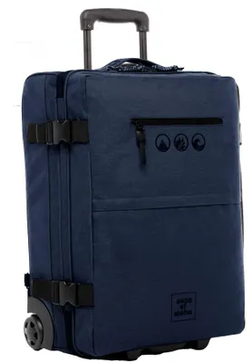 Image de Sac à dos de voyage avec roulettes 3 en 1 - Valise cabine hybride