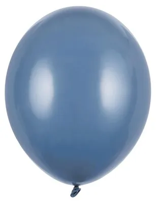 Zdjęcie produktu dla Balony lateksowe, Granatowe, Pastelowe Navy Blue, 30cm, 50 szt.