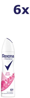 Produktbild von 6x Rexona deodorant Spray Pink Blush 150ml