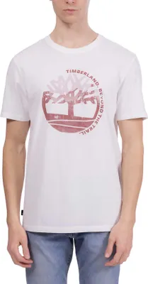 Productafbeelding van TIMBERLAND - Heren T-shirt, regular pasvorm, met grafische print - Maat XL