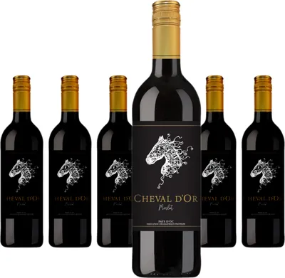 Produktbild von 6 x Cheval d'Or Merlot