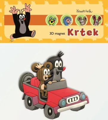 Produktbild von Der Kleine Maulwurf 3D Magnet Kühlschrankmagnet