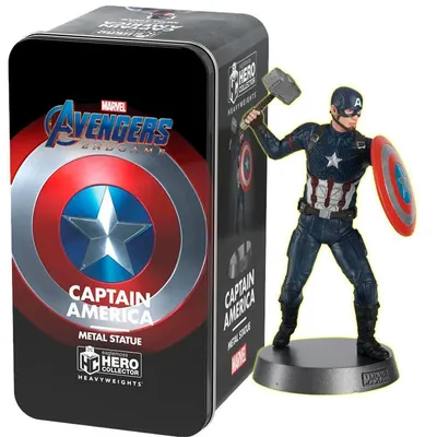 Image de Figurka Eaglemoss Hero Collector - Kapitan Ameryka Marvel Avengers Heavyweights