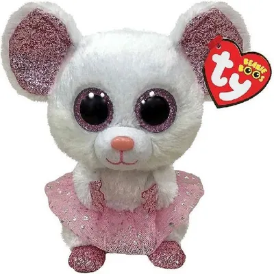 Produktbild von Beanie Boos Nina Maus 15cm Kuscheltier