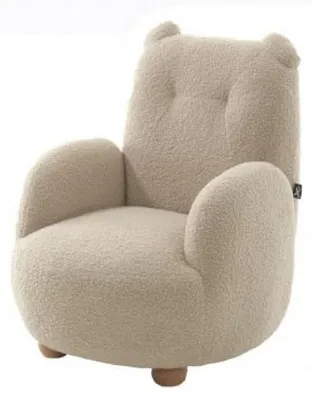 Image de Vipack Mini Fauteuil rocky beige ours