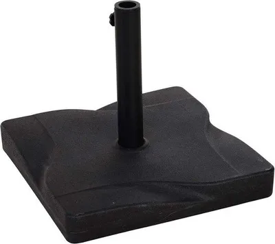 Produktbild von Parasolbasis quadratisch 20 kg HDPE Zement Schwarz für diverse Sonnenschirme