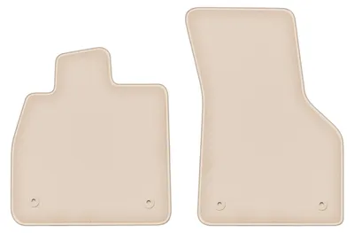 Immagine prodotto di Tappetini in velluto PREMIUM beige compatibili con Audi TT III (2015-, coupé) – con fissaggi – su misura