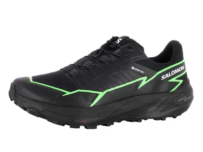 Produktbild von Salomon Thundercross GTX Trailrunningschuhe black/green gecko/black UK 7 - EU 40,7