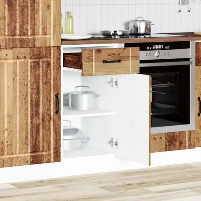 Immagine prodotto di vidaXL Base da cucina Lucca in legno di recupero