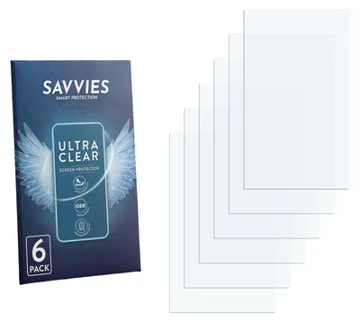 Produktbild von 6x Für Spektrum iXSR Plus Schutzfolie Savvies Displayschutz Display Schutz Folie Klar Transparent