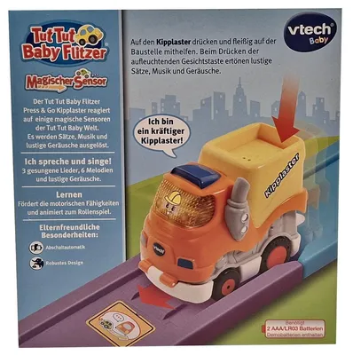 Produktbild von VTech 80-500504, 1 Jahr(e), AAA, Blau, Grau, Orange, Gelb
