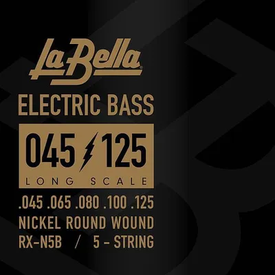 Produktbild von La Bella RX-N5B RX 45-125 Saiten für 5-saitigen E-Bass, Saiten für 5-Saiter E-Bass