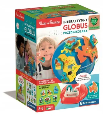 Produktbild von Clementoni Interaktiver Globus Geografie spielerisch lernen