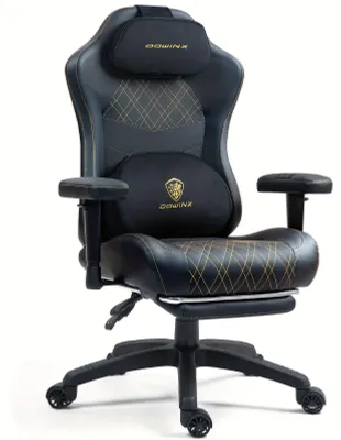Obrázok produktu pre Ergonomická herná stolička - kancelárska stolička - herná stolička - otočná stolička - kancelárska stolička - nastaviteľná opierka nôh